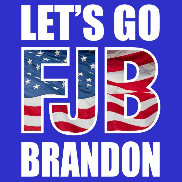 FJB Let's Go Brandon FJB Flag Image Apparel 16 in Basic Backpack