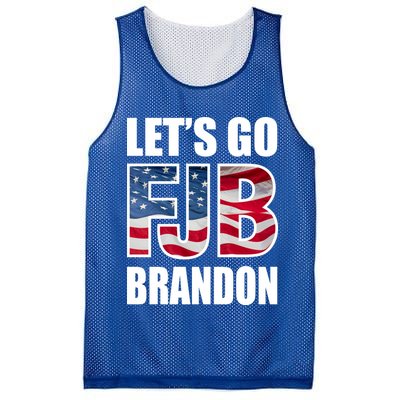 FJB Let's Go Brandon FJB Flag Image Apparel Mesh Reversible Basketball Jersey Tank