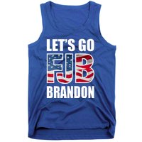 FJB Let's Go Brandon FJB Flag Image Apparel Tank Top