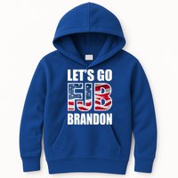 FJB Let's Go Brandon FJB Flag Image Apparel Kids Hoodie