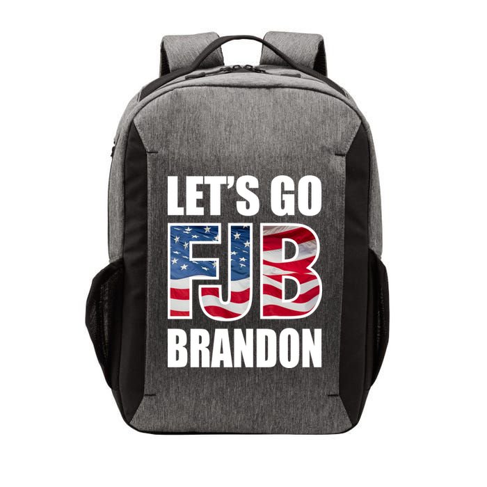 FJB Let's Go Brandon FJB Flag Image Apparel Vector Backpack