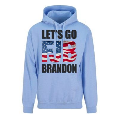 FJB Let's Go Brandon FJB Flag Image Apparel Unisex Surf Hoodie