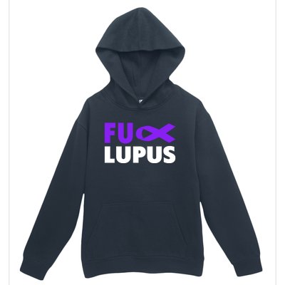 Fuck Lupus Gift Fu Lupus Awareness Meaningful Gift Urban Pullover Hoodie