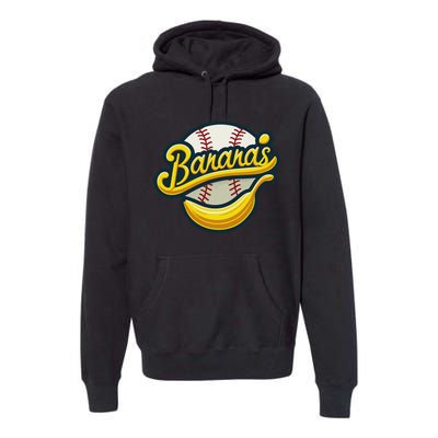 Funny LetS Go Bananas Premium Hoodie