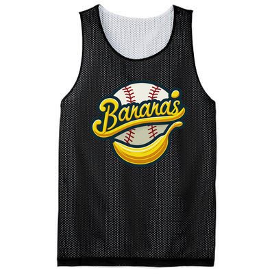 Funny LetS Go Bananas Mesh Reversible Basketball Jersey Tank