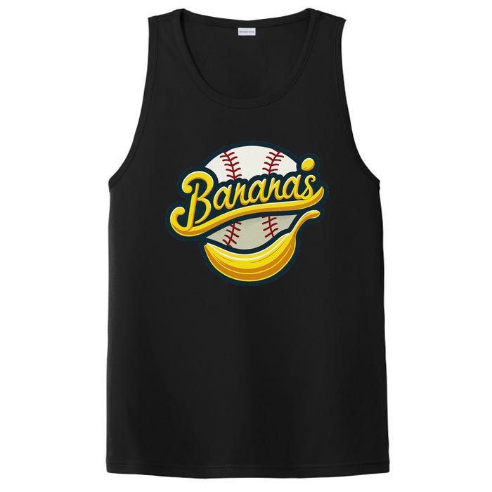 Funny LetS Go Bananas PosiCharge Competitor Tank