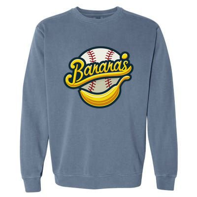 Funny LetS Go Bananas Garment-Dyed Sweatshirt