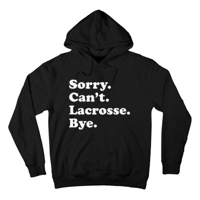 Funny Lacrosse Gift For Men Women Hoodie