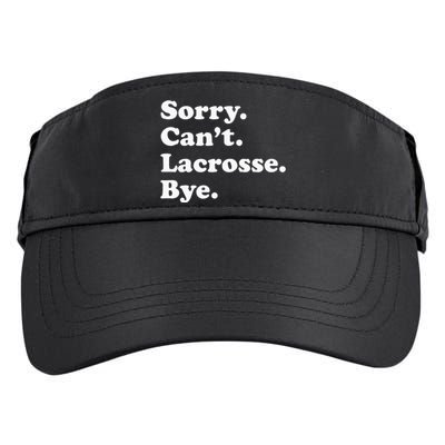 Funny Lacrosse Gift For Men Women Adult Drive Performance Visor