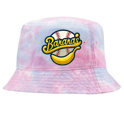 Funny LetS Go Bananas Tie-Dyed Bucket Hat