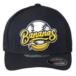 Funny LetS Go Bananas Flexfit Unipanel Trucker Cap