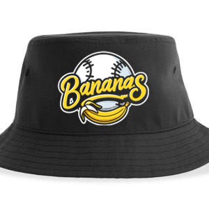 Funny LetS Go Bananas Sustainable Bucket Hat