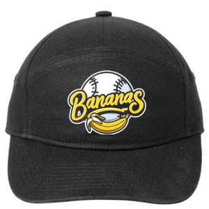 Funny LetS Go Bananas 7-Panel Snapback Hat