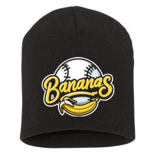 Funny LetS Go Bananas Short Acrylic Beanie