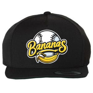 Funny LetS Go Bananas Wool Snapback Cap