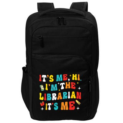 Funny Librarian Gifts Library Funny Librarian Impact Tech Backpack