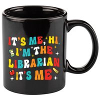 Funny Librarian Gifts Library Funny Librarian 11oz C Handle Ceramic Mug