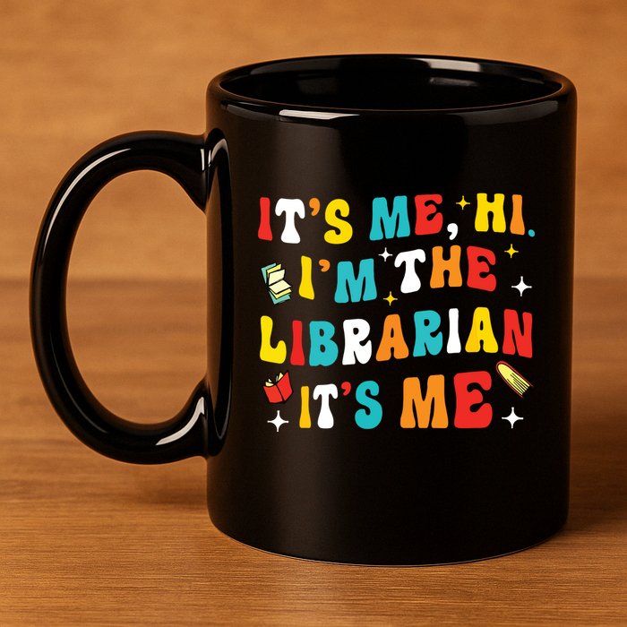 Funny Librarian Gifts Library Funny Librarian 11oz C Handle Ceramic Mug