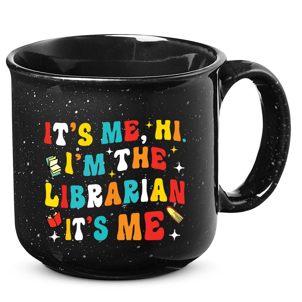 Funny Librarian Gifts Library Funny Librarian 15oz Campfire Ceramic Mug