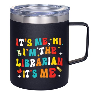 Funny Librarian Gifts Library Funny Librarian 12oz Stainless Steel Coffee Mug