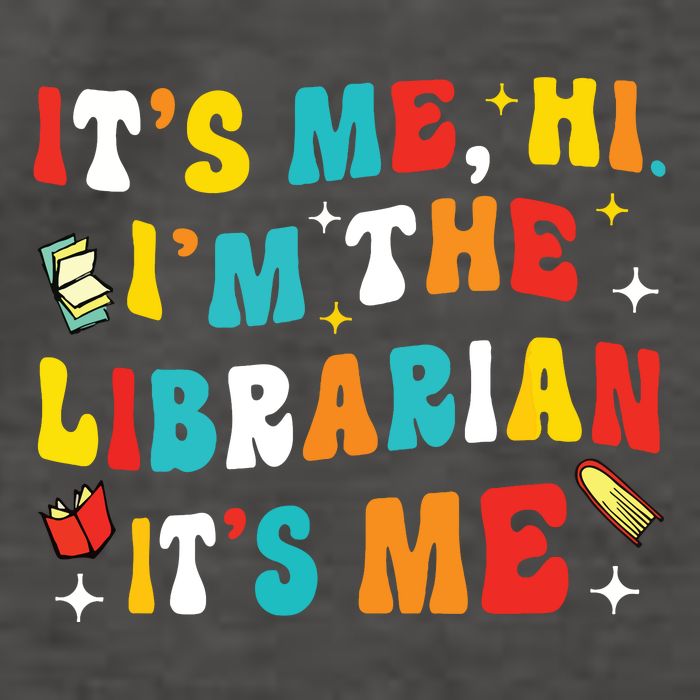 Funny Librarian Gifts Library Funny Librarian Vector Backpack