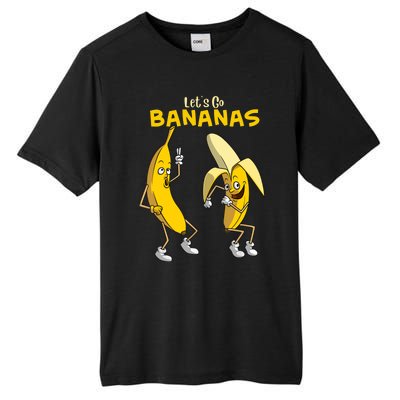 Funny Let's Go Bananas Gift Boy Girl Cute Fruit Dance Tall Fusion ChromaSoft Performance T-Shirt