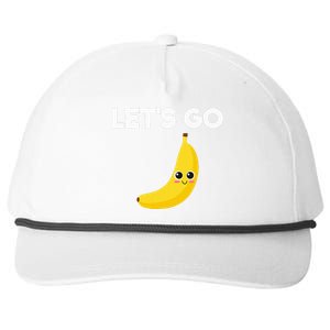 Funny LetS Go Bananas Snapback Five-Panel Rope Hat