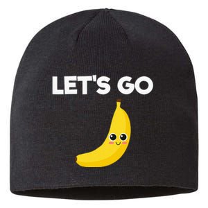 Funny LetS Go Bananas Sustainable Beanie