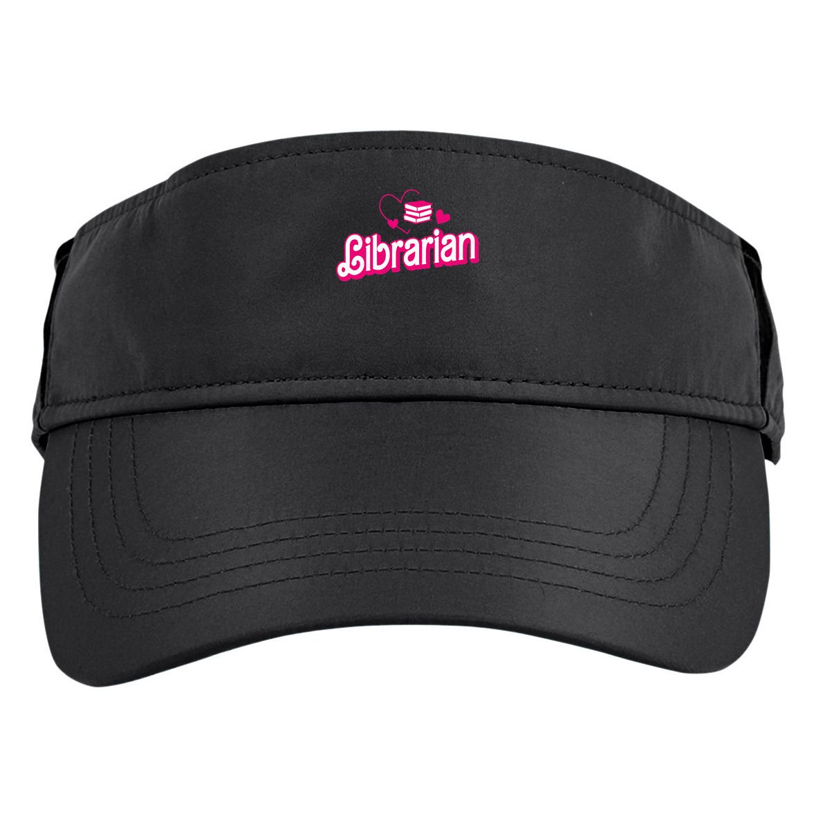 Funny Librarian Gifts Library Funny Librarian Adult Drive Performance Visor