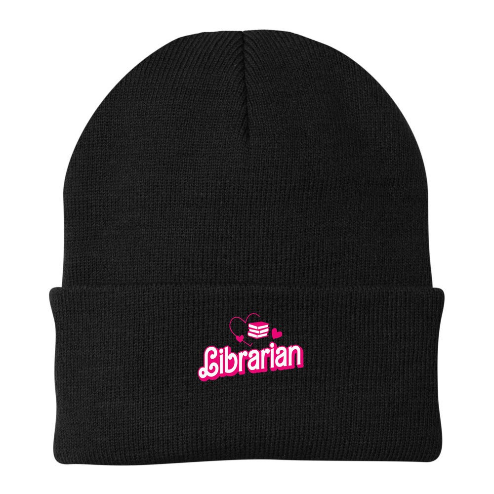 Funny Librarian Gifts Library Funny Librarian Beanie