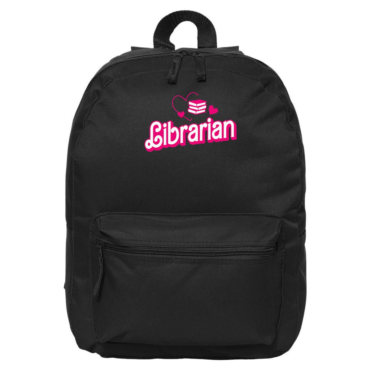 Funny Librarian Gifts Library Funny Librarian 16 in Basic Backpack