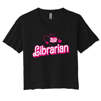 Funny Librarian Gifts Library Funny Librarian Crop Top