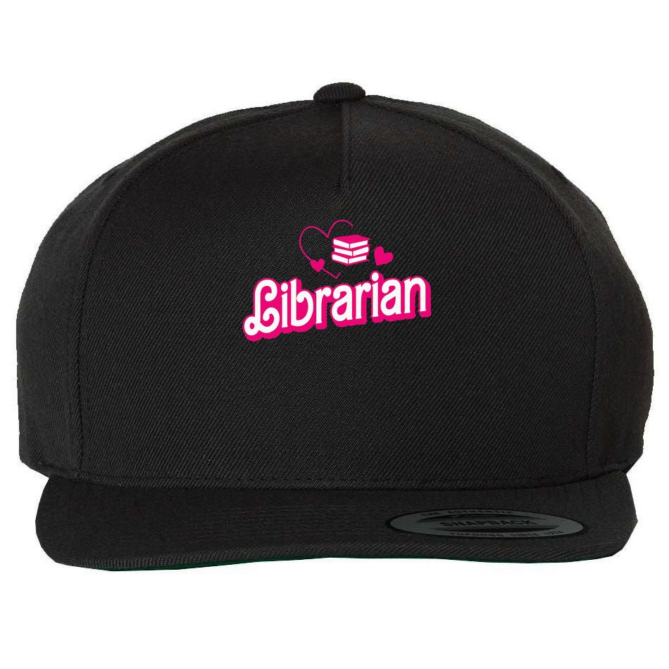 Funny Librarian Gifts Library Funny Librarian Wool Snapback Cap