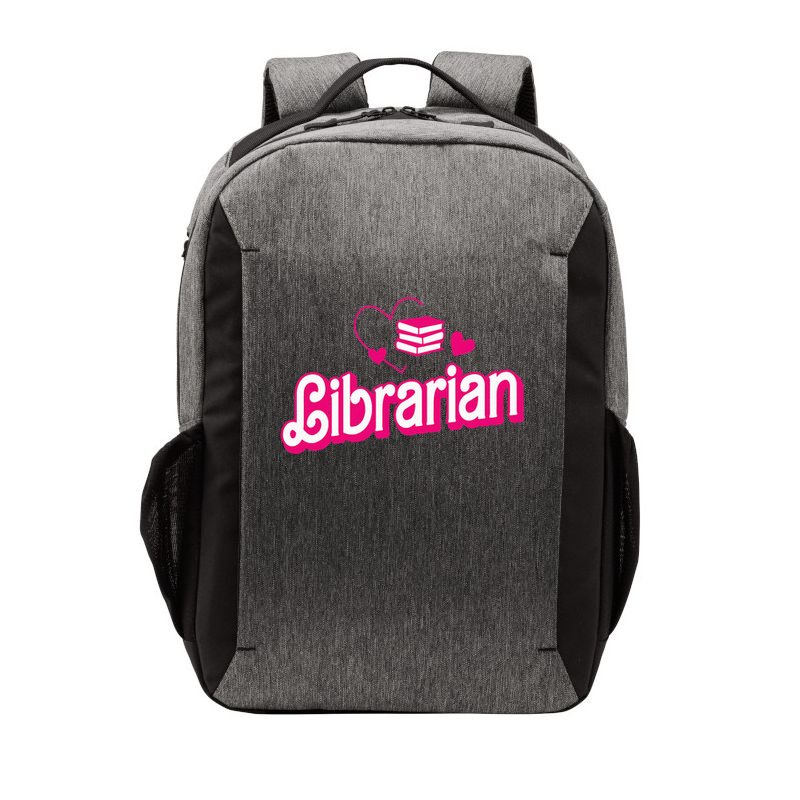Funny Librarian Gifts Library Funny Librarian Vector Backpack