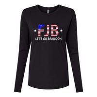 FJB Let's Go Brandon Womens Cotton Relaxed Long Sleeve T-Shirt