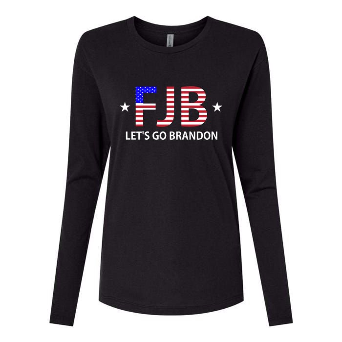 FJB Let's Go Brandon Womens Cotton Relaxed Long Sleeve T-Shirt