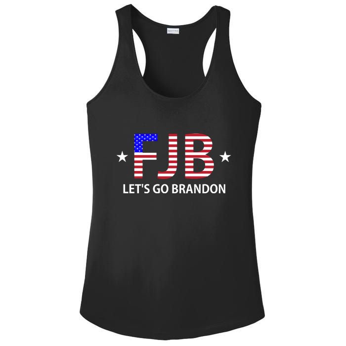 FJB Let's Go Brandon Ladies PosiCharge Competitor Racerback Tank