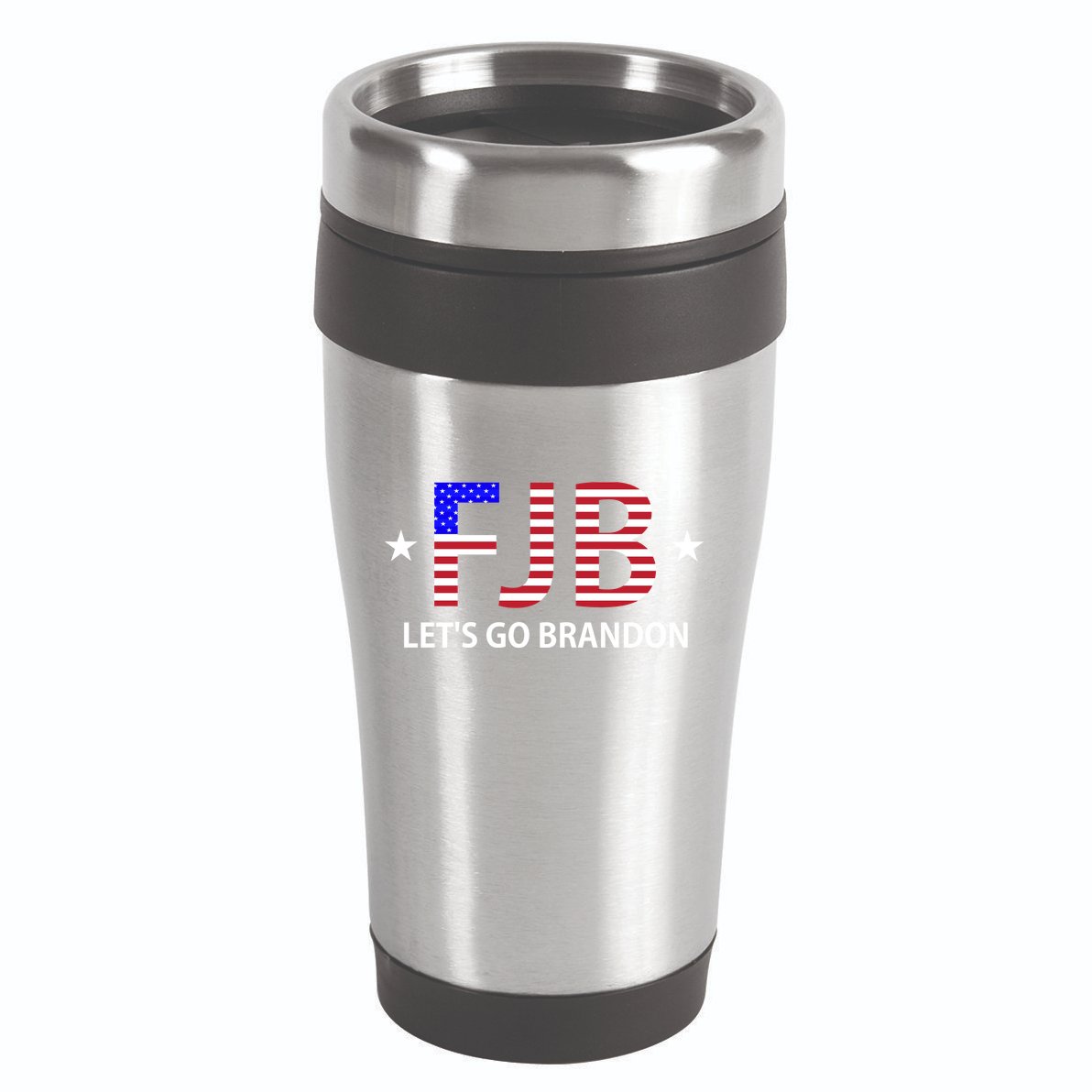 FJB Let's Go Brandon 16oz Travel Tumbler