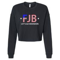 FJB Let's Go Brandon Cropped Pullover Crew