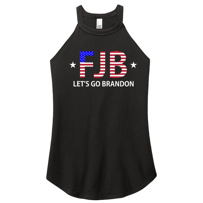 FJB Let's Go Brandon Women's Perfect Tri Rocker Tank