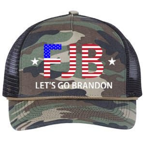 FJB Let's Go Brandon Retro Rope Trucker Hat Cap