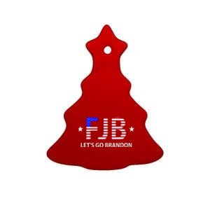 FJB Let's Go Brandon Ceramic Tree Ornament