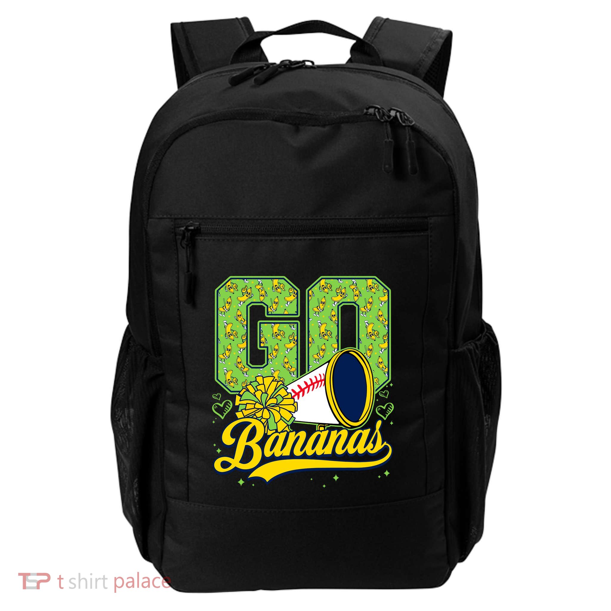Funny LetS Go Bananas Graphic Daily Commute Backpack