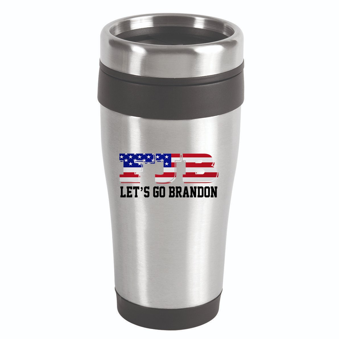 FJB Let's Go Brandon 16oz Travel Tumbler