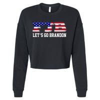 FJB Let's Go Brandon Cropped Pullover Crew