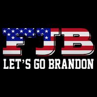 FJB Let's Go Brandon Cropped Pullover Crew