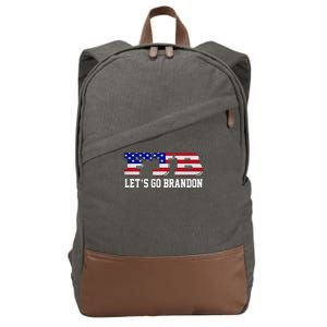 FJB Let's Go Brandon Cotton Canvas Backpack