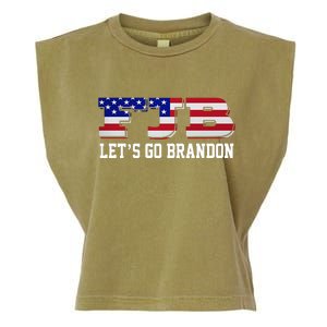 FJB Let's Go Brandon Garment-Dyed Women's Muscle Tee