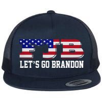 FJB Let's Go Brandon Flat Bill Trucker Hat