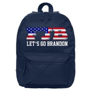 FJB Let's Go Brandon 16 in Basic Backpack